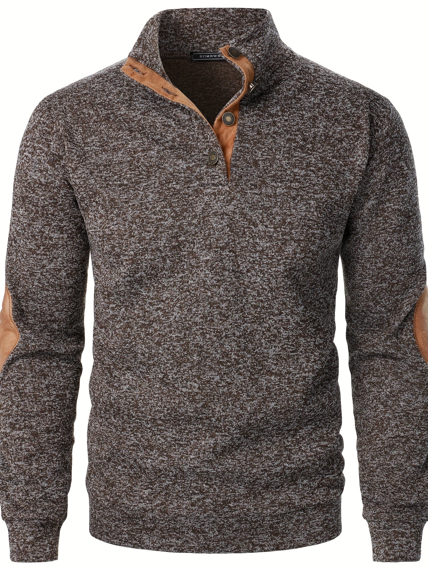 Pull en polyester à col montant hommes du S au 3XL MAEJORKEN