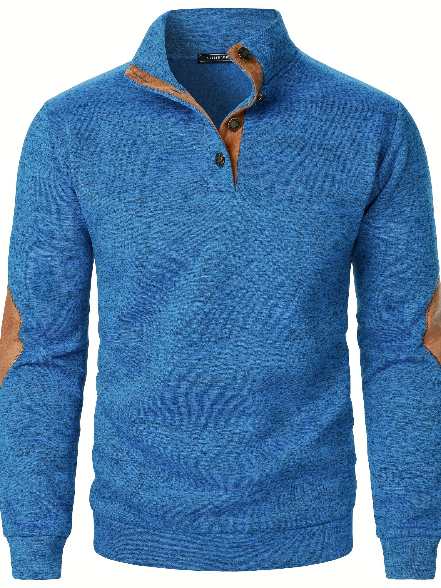 Pull en polyester à col montant hommes du S au 3XL MAEJORKEN