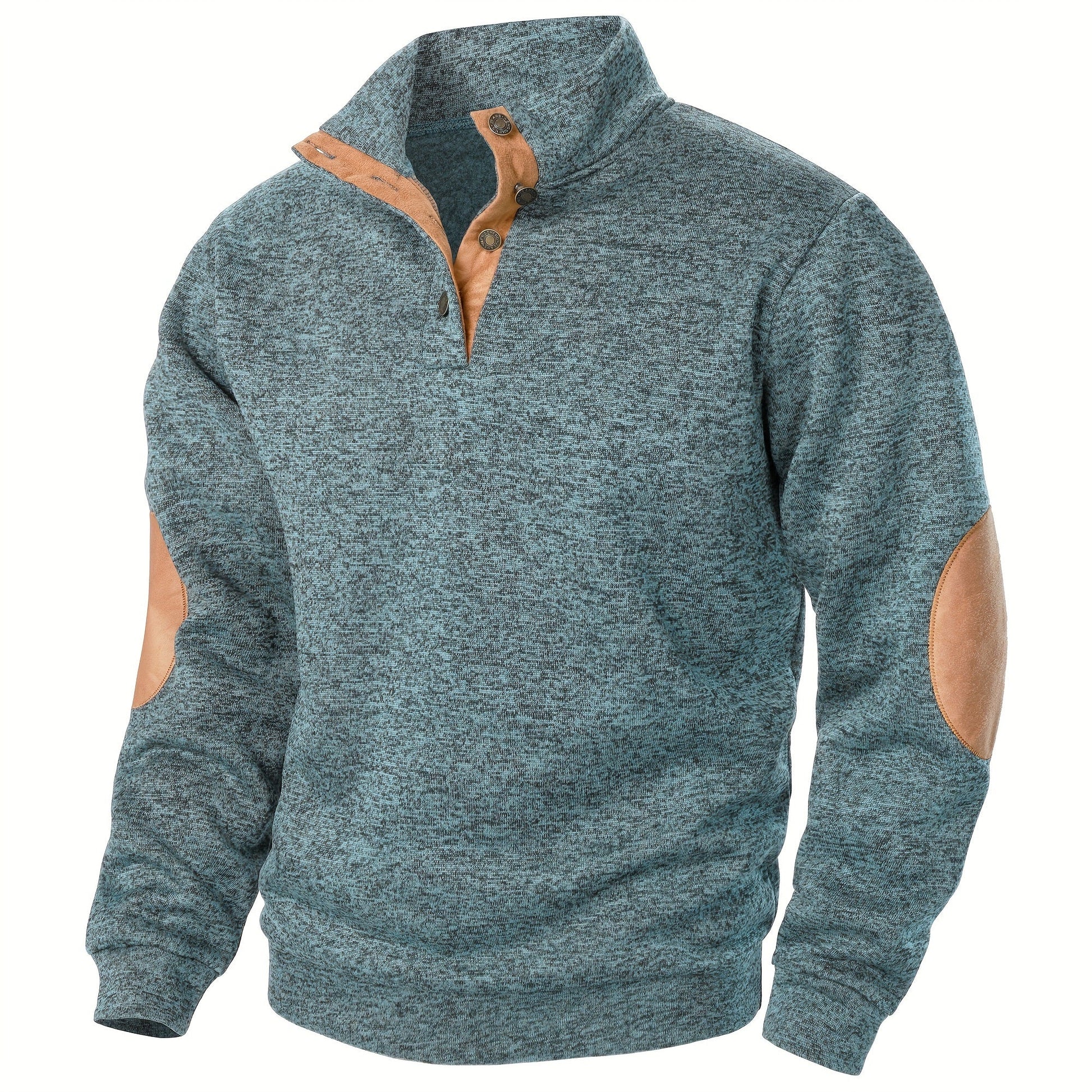 Pull en polyester à col montant hommes du S au 3XL MAEJORKEN