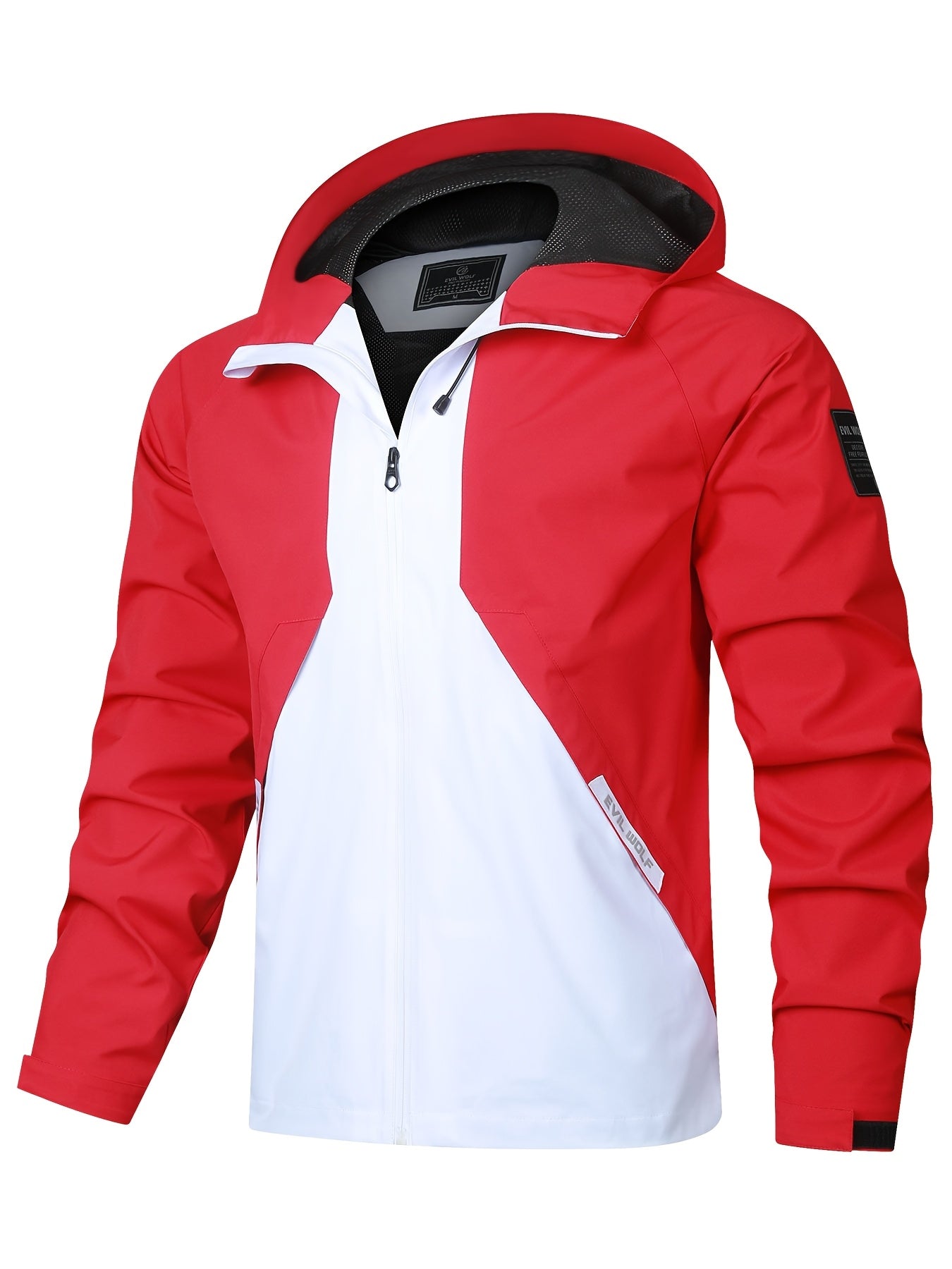 Veste coupe-vent en polyester du M au 3XL