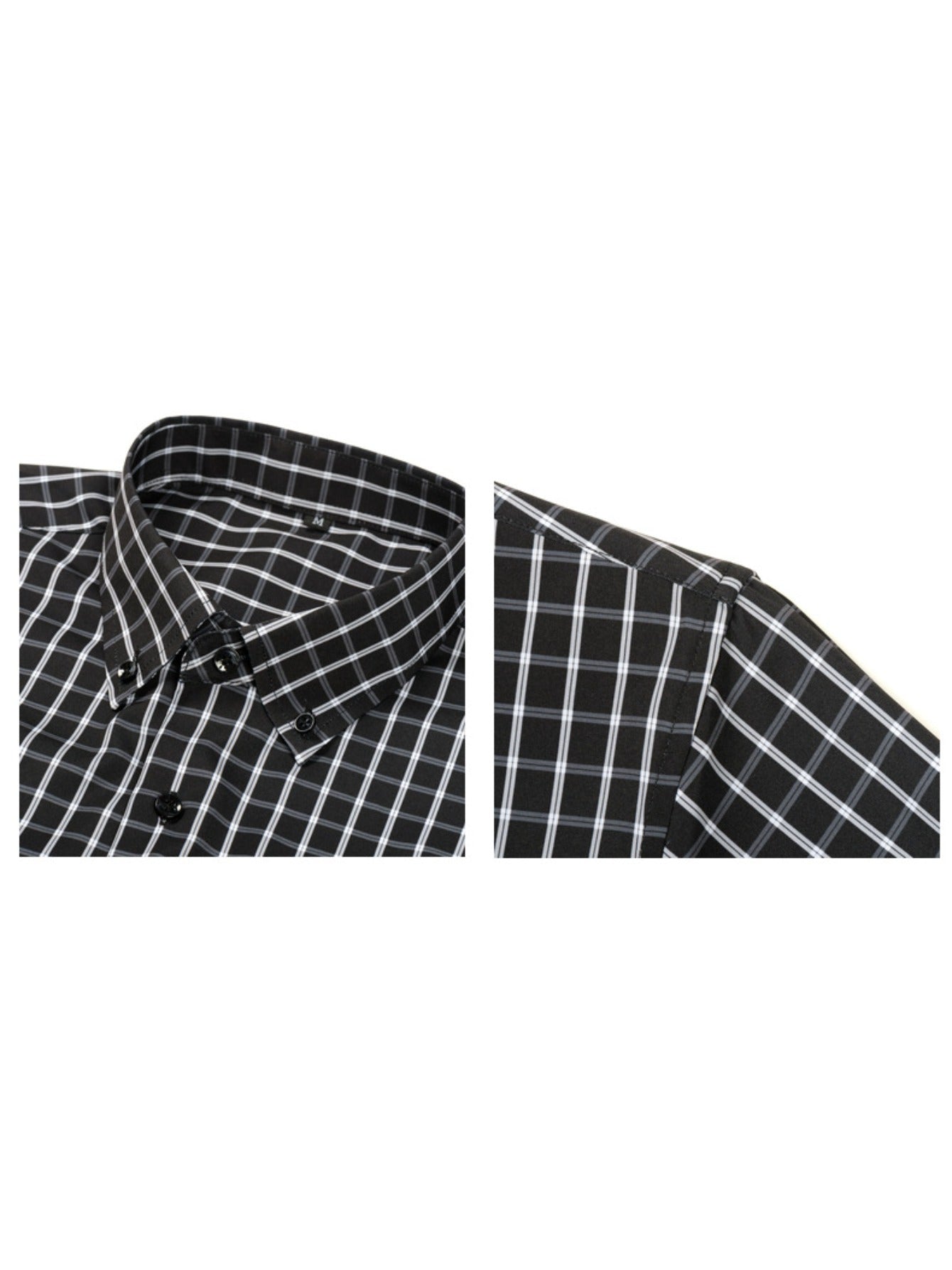 Chemise à carreaux manches longues du M au 2XL
