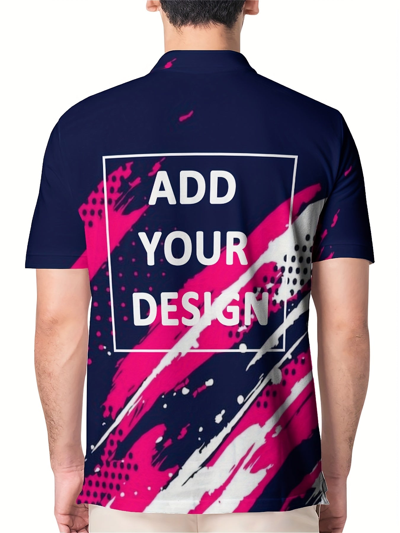 Polo personnalisable  impression photo/logo/texte du 1XL au 8XL