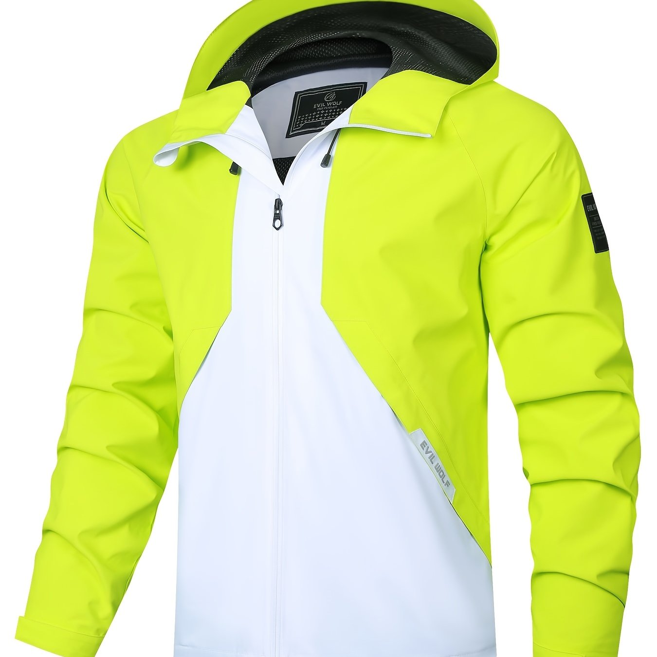 Veste coupe-vent en polyester du M au 3XL