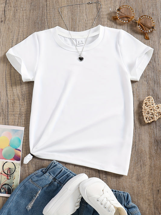 T-shirt blanc garçon du 1 an au 8 ans