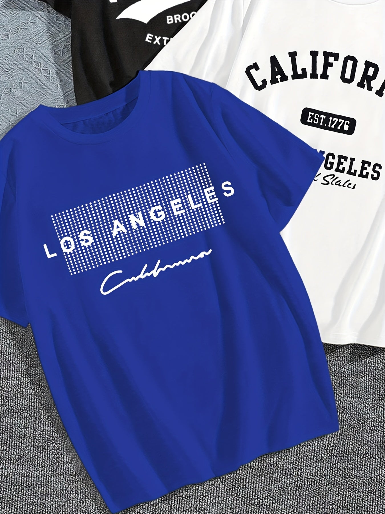Lot de 3 t-shirt à manches courtes garçons du 8 au 14 ans MAEJORKEN