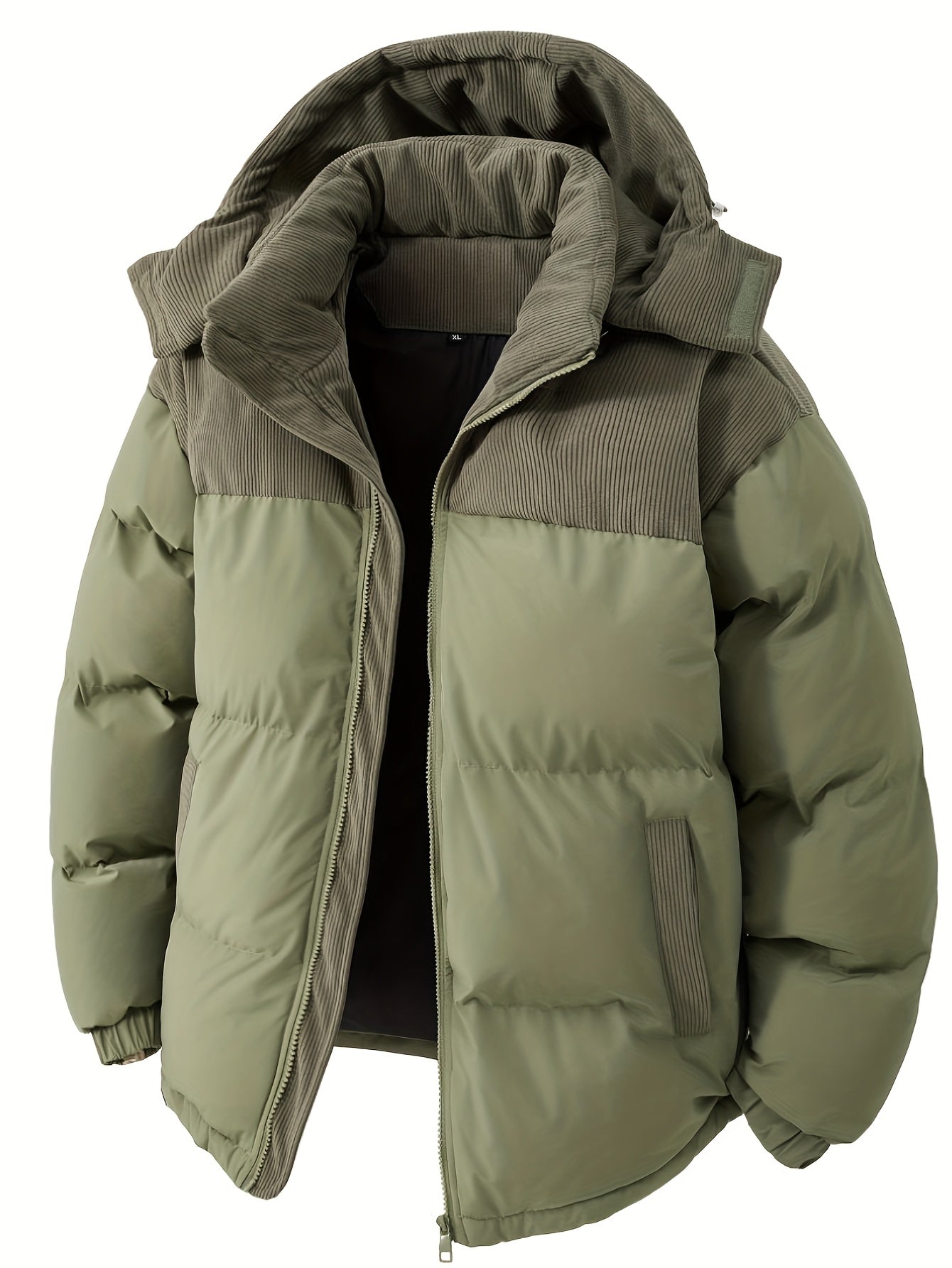 Veste en velours côtelé épais pour hommes du S au 2XL