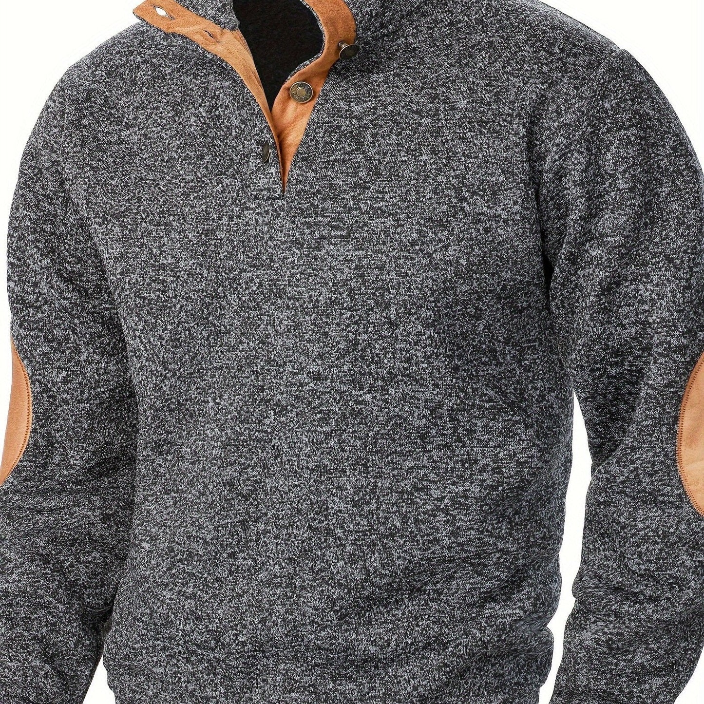 Pull en polyester à col montant hommes du S au 3XL MAEJORKEN