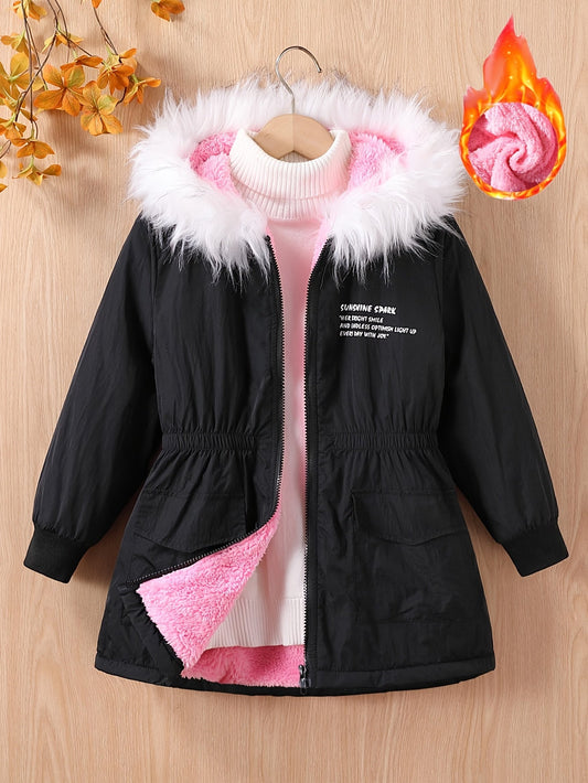 Parka avec doublure polaire pour filles du 7 ans au 16 ans MAEJORKEN