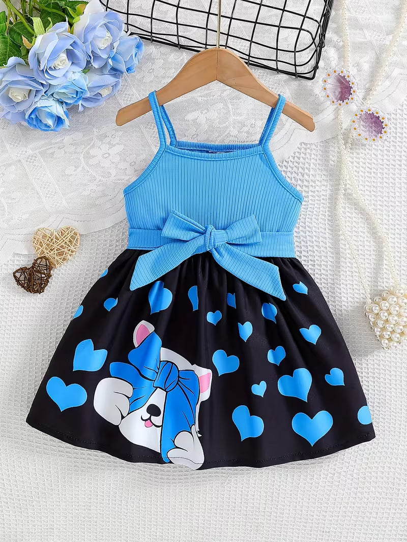 Robe d'été pour filles, robe décontractée pour bébé, robe à col carré pour nouveau-né, vêtements pour enfants du 6 mois au 3 ans MAEJORKEN