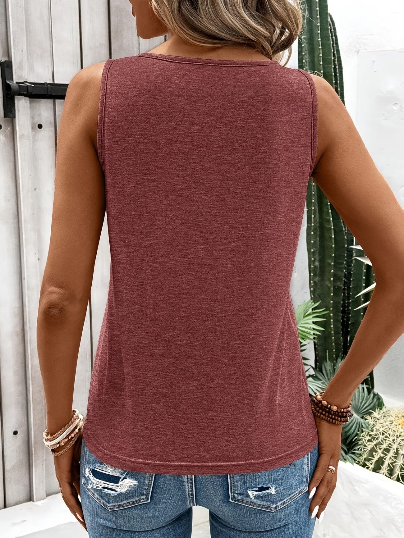 Débardeur décontracté Femme Mode Été du S au 2XL MAEJORKEN